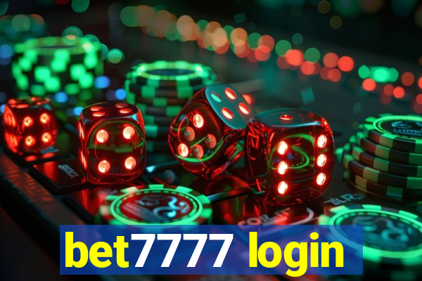 bet7777 login